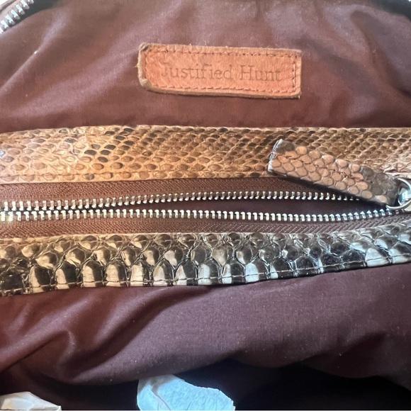 Python hobo bag by Justified Hunt. - Picture 8 of 9